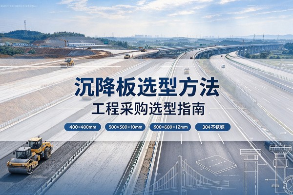 内江沉降板选择方法