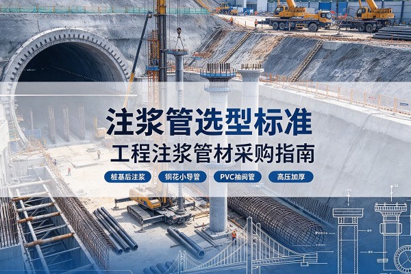 内江注浆管选型标准