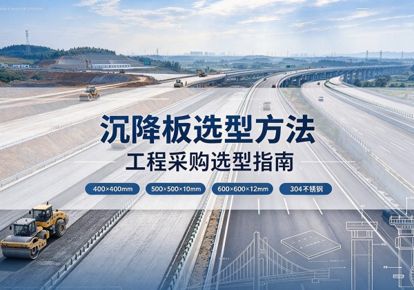 内江沉降板选择方法